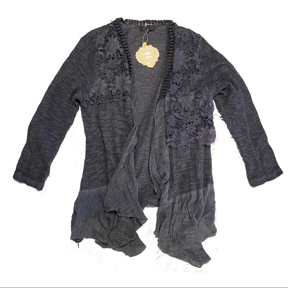 Simply Couture Boho Cardigan NWT